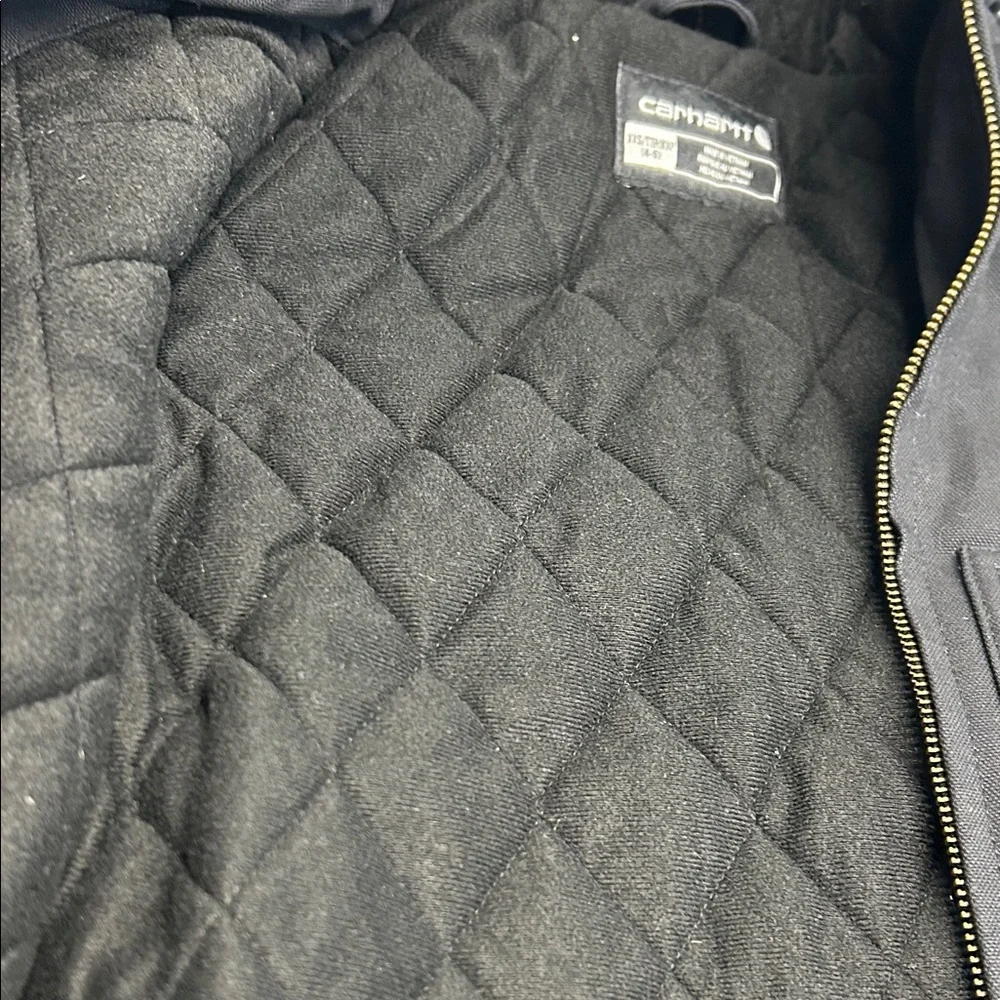 Carhartt Kids Black Hooded Puffer Coat - Picture 6 of 10